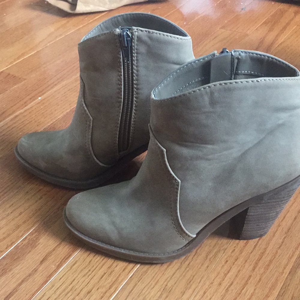 Women’s Beige Booties